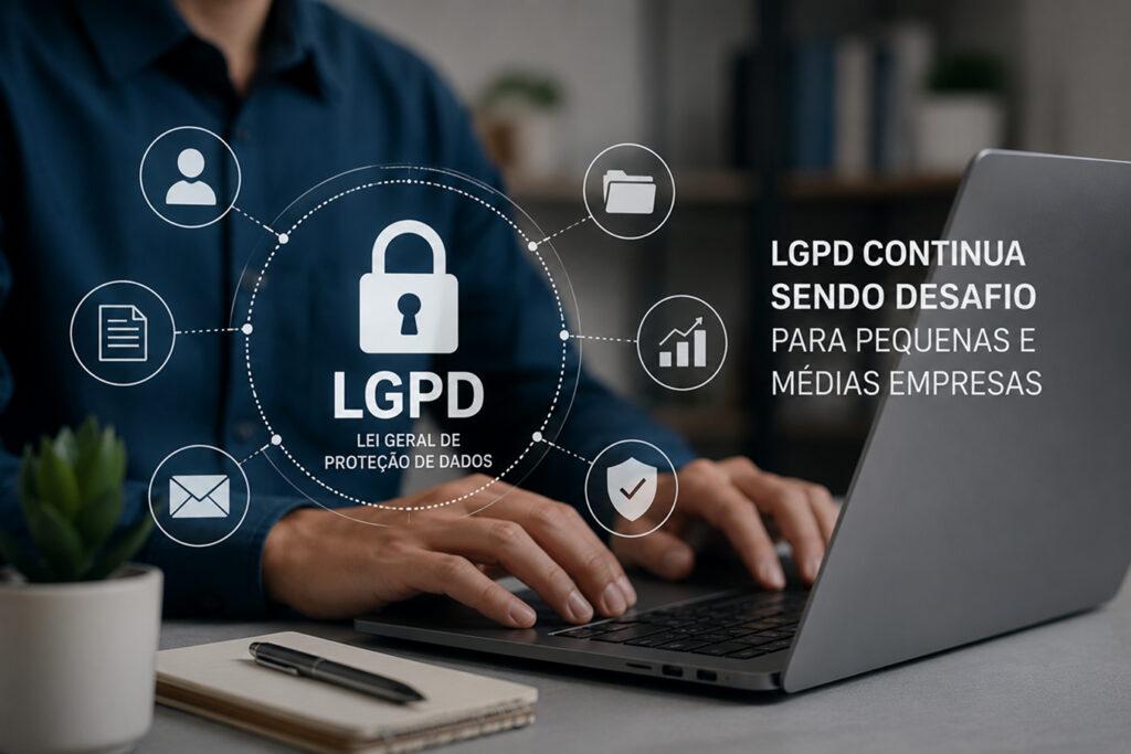 LGPD continua sendo desafio para pequenas e médias empresas